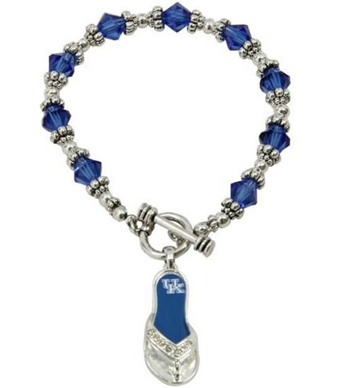 University of Kentucky Flip-Flop Bracelet